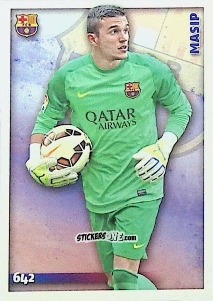 Sticker Masip - Las Fichas Quiz De La Liga 2014-2015 n. 642 - Mundicromo