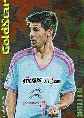 Sticker Nolito - Las Fichas Quiz De La Liga 2014-2015 n. GS34 - Mundicromo