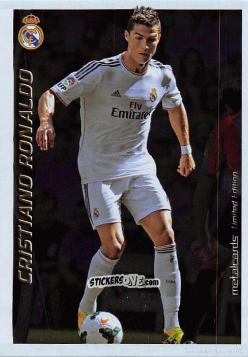 Sticker Cristiano Ronaldo - Las Fichas Quiz De La Liga 2014-2015 n. T11 - Mundicromo