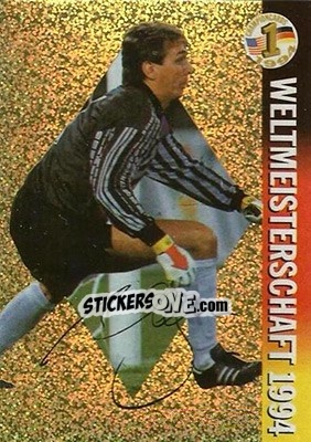 Sticker Bodo Illgner - Championcards / ran USA 1994 - Panini