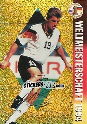 Sticker Thomas Strunz - Championcards / ran USA 1994 - Panini