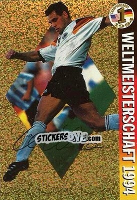 Sticker Ulf Kirsten - Championcards / ran USA 1994 - Panini