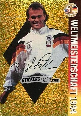 Sticker Bernd Hobsch - Championcards / ran USA 1994 - Panini