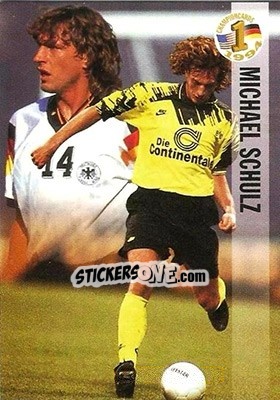 Sticker Michael Schulz - Championcards / ran USA 1994 - Panini