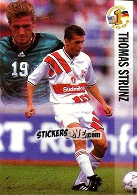 Cromo Thomas Strunz - Championcards / ran USA 1994 - Panini