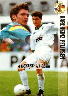 Cromo Karlheinz Pflipsen - Championcards / ran USA 1994 - Panini