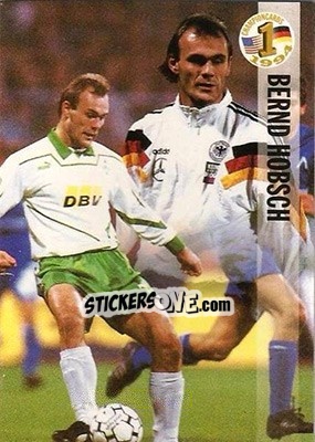 Sticker Bernd Hobsch - Championcards / ran USA 1994 - Panini