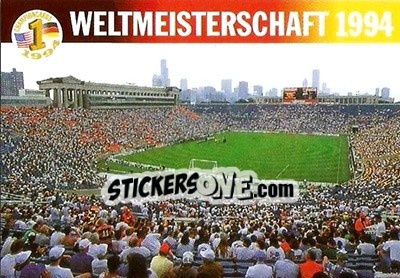 Sticker Chicago card - Championcards / ran USA 1994 n. 51 - Panini