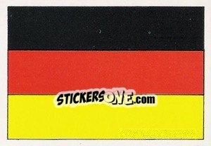 Sticker Bandeira - Euro 1984 - Disvenda