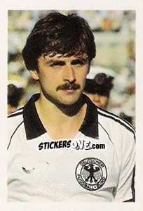 Sticker Klaus Allofs - Euro 1984 n. 2 - Disvenda