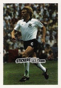 Sticker Wolfgang Dremmler - Euro 1984 - Disvenda