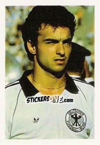 Sticker Hans Muller - Euro 1984 - Disvenda