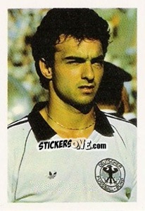 Sticker Hans Muller - Euro 1984 n. 15 - Disvenda