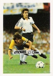 Sticker Uwe Reinders - Euro 1984 - Disvenda