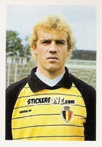 Sticker Jacques Munaron - Euro 1984 - Disvenda