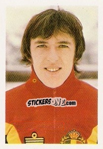 Sticker Francois Van Der Elst - Euro 1984 - Disvenda