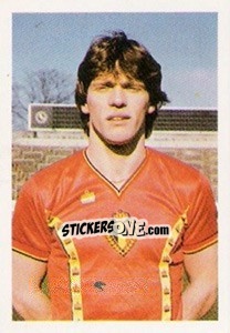 Sticker Frank Vercauteren - Euro 1984 - Disvenda