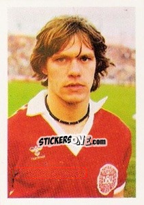 Sticker Frank Arnessen - Euro 1984 - Disvenda