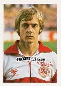 Cromo Jens Jorn Bertelsen - Euro 1984 - Disvenda