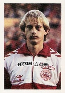 Cromo Soren Busk - Euro 1984 - Disvenda