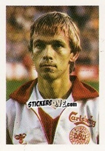 Sticker Ole Rasmussen - Euro 1984 n. 61 - Disvenda