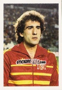 Cromo Andoni Goicoechea - Euro 1984 - Disvenda
