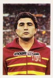 Sticker Rafael Gordillo - Euro 1984 n. 73 - Disvenda