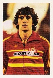 Sticker Francisco Guerri - Euro 1984 n. 74 - Disvenda