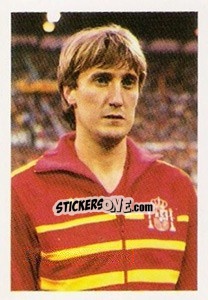 Sticker Antonio Maceda - Euro 1984 n. 77 - Disvenda