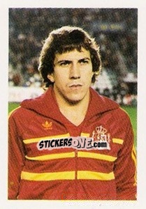 Cromo Victor Muñoz - Euro 1984 - Disvenda