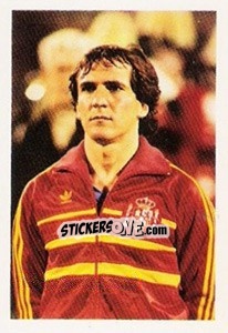 Figurina José Vicente Sanchez - Euro 1984 n. 80 - Disvenda