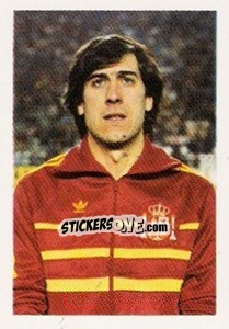 Sticker Manuel Sarabia - Euro 1984 - Disvenda