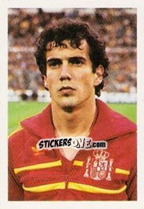 Sticker Juan Antonio Señor - Euro 1984 - Disvenda