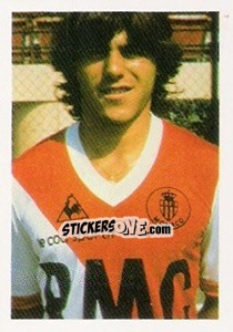 Sticker Manuel Amoros - Euro 1984 n. 86 - Disvenda