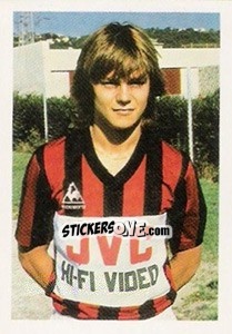 Sticker Daniel Bravo - Euro 1984 - Disvenda