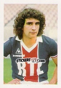 Sticker Dominique Rocheteau - Euro 1984 n. 99 - Disvenda