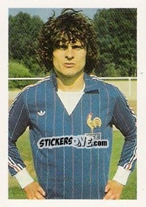 Cromo Didier Six - Euro 1984 - Disvenda