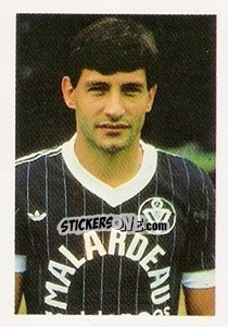 Sticker Gerard Soler - Euro 1984 - Disvenda