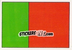 Sticker Bandeira - Euro 1984 - Disvenda