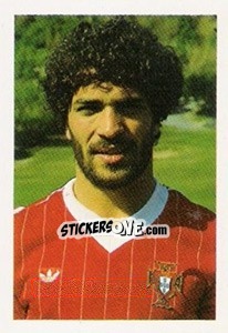 Cromo João Domingo da Silva Pinto - Euro 1984 n. 122 - Disvenda