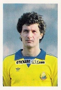 Sticker Mircea Rednic - Euro 1984 - Disvenda