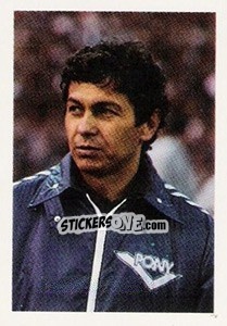 Cromo Mircea Lucescu - Euro 1984 - Disvenda