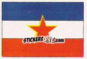 Sticker Bandeira - Euro 1984 n. 148 - Disvenda