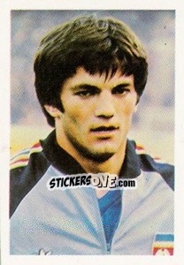 Sticker Ivan Gudelj - Euro 1984 - Disvenda