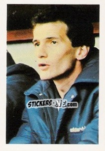 Sticker Milos Oristic - Euro 1984 - Disvenda