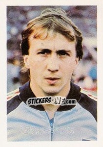 Sticker Velimir Zajec - Euro 1984 - Disvenda