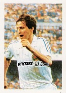 Sticker Zlato Krmpotic - Euro 1984 n. 163 - Disvenda