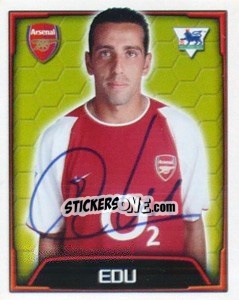 Sticker Edu - Premier League Inglese 2003-2004 n. 18 - Merlin