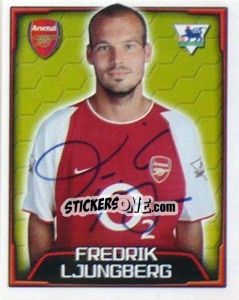 Sticker Fredrik Ljungberg - Premier League Inglese 2003-2004 n. 20 - Merlin