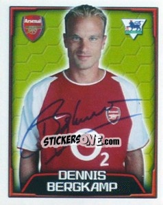 Sticker Dennis Bergkamp